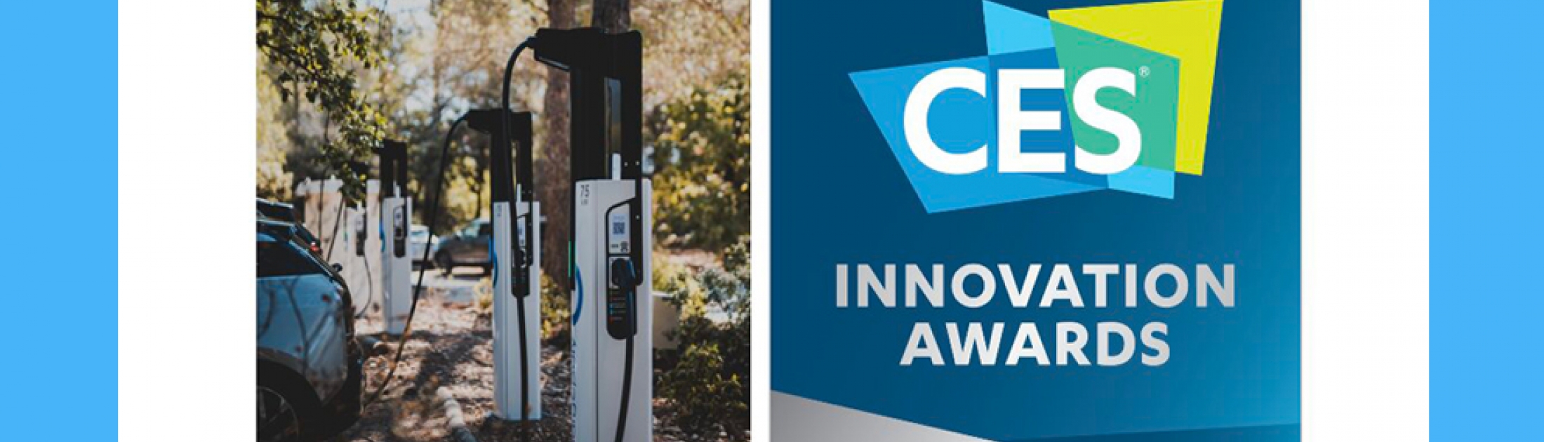 Chargepoly wins the CES® 2022 Innovation Awards in the Vehicle & Transportation Intelligence category